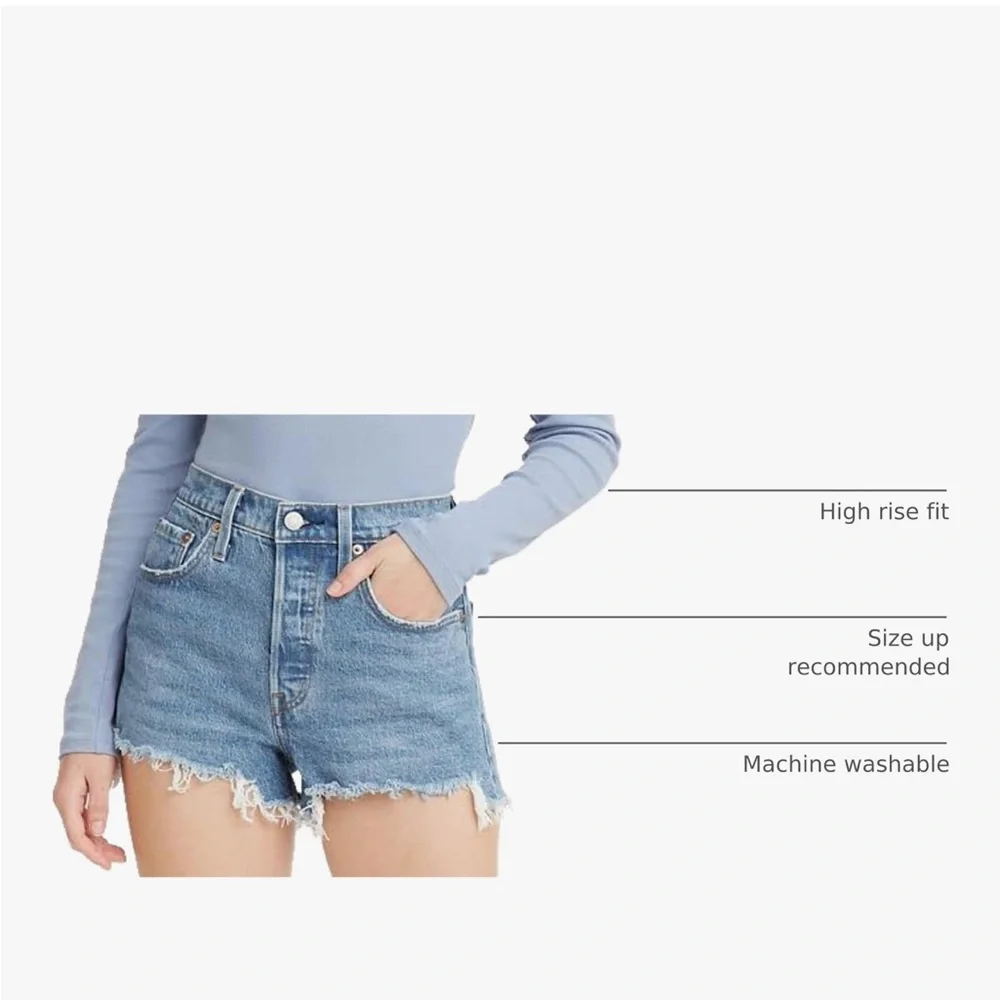 Levi’s Women’s 501 Original Denim Shorts